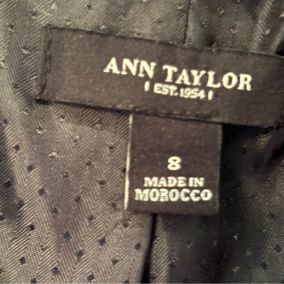 Ann Taylor Classic Black Women's Blazer, size 8, Office Professional CareerWear - Picture 6 of 11